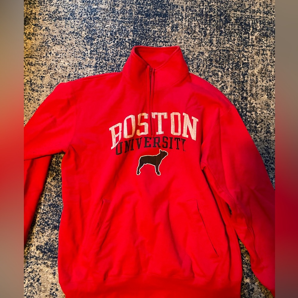 Boston University 1/4 zip